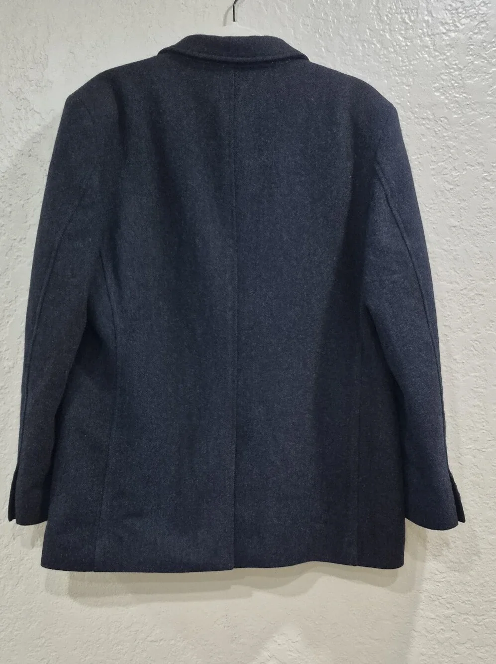 Tremelo Culture Navy Blue Wool 2-Button Blazer Jacket Size XL